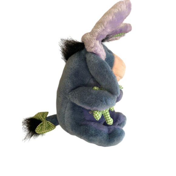Disney Store Eeyore Bunny Plush With Gingham Bear - Picture 4 of 8